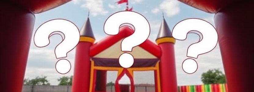 bouncy castle frequently asked questions FAQs for bouncy castle hire